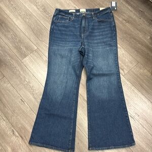 Universal Thread Goods Co. high rise flare blue jeans stretch size 17 regular